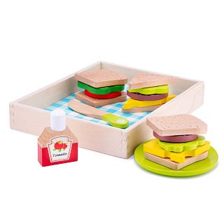 Cutting Meal - Lunch-Picnic - Box 18 pieces